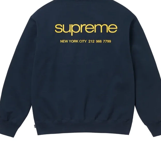 Black XL Sapphire S Hoodie NYC M L Crewneck 0816
